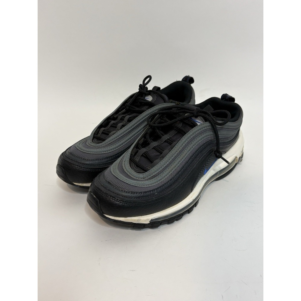 Nike Air Max 97 Black/Gray Blue Racer Athletic Shoes Sneakers Mens 8 Womens 9.5